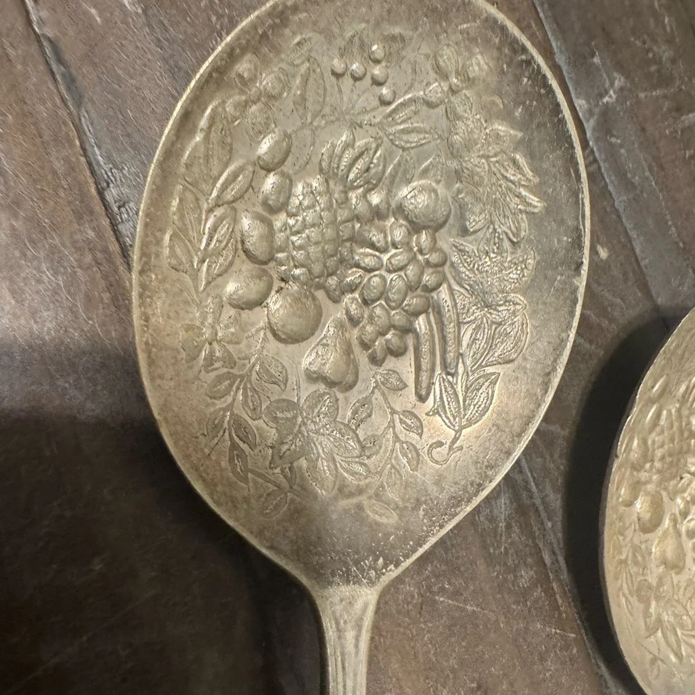 EPNS Sheffield England Serving Spoon Set